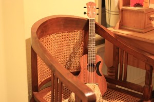 Lorraine's ukulele