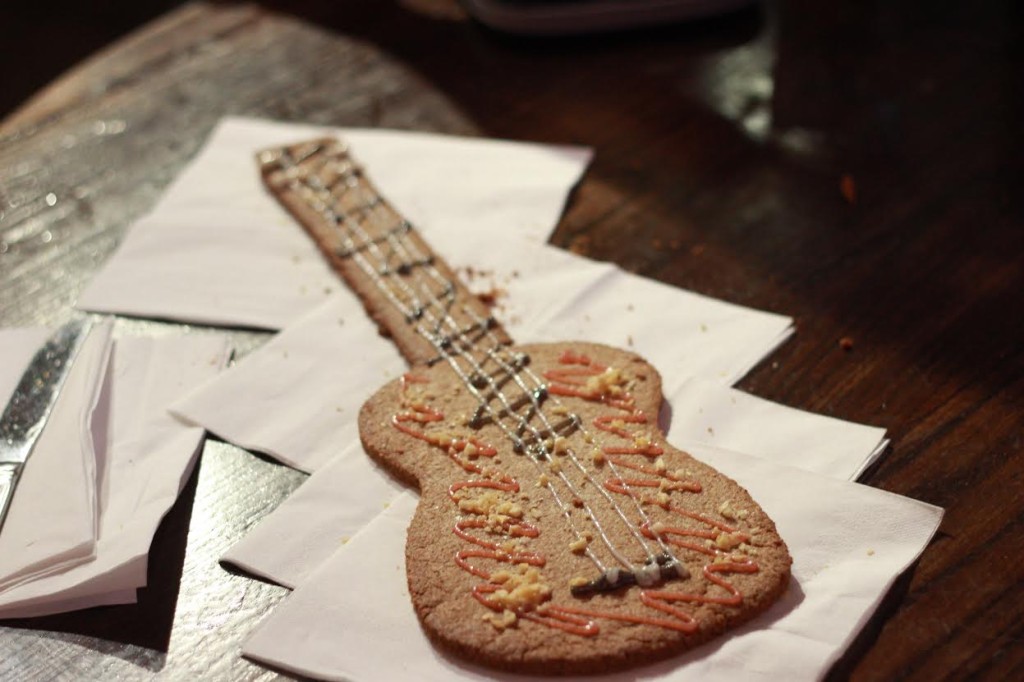 Ukulele cookie