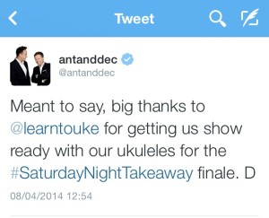Ant and Dec testimonial